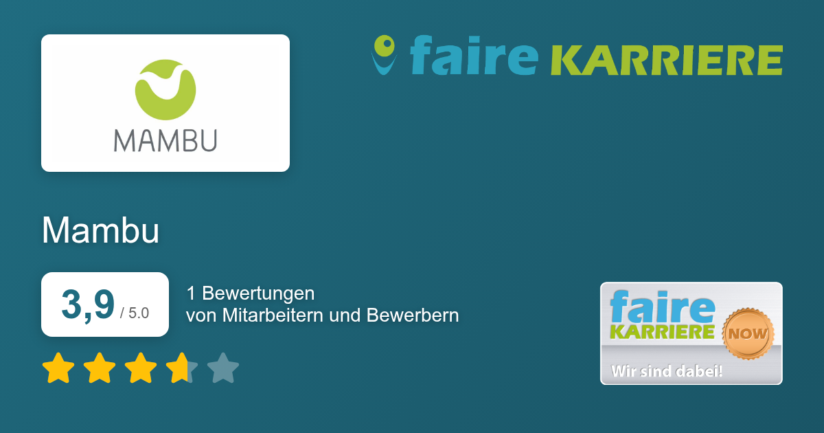 Mambu - Faire-Karriere.de